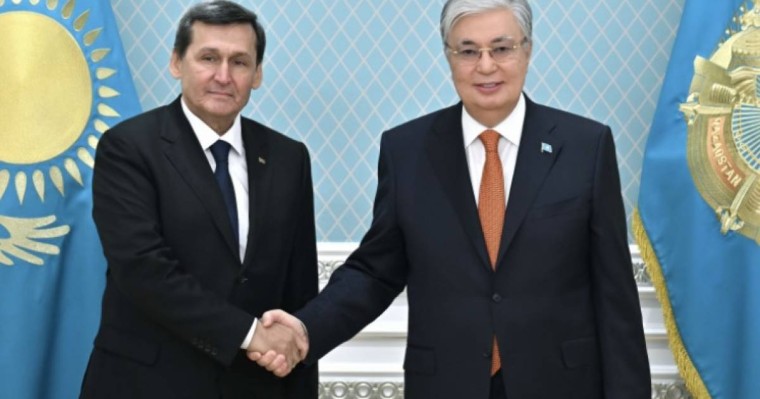 Мемлекет басшысы Түрікменстанның Сыртқы істер министрі Рашид Мередовті қабылдады