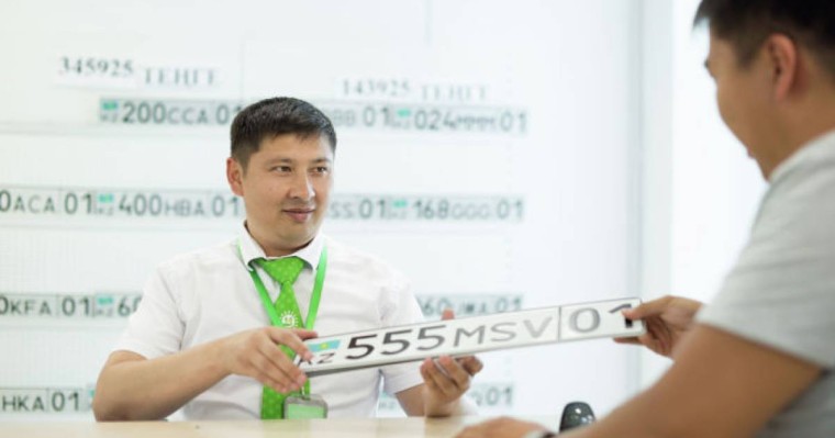 Жоғалған автокөлік нөмірін үйден шықпай-ақ қалпына келтіруге болады