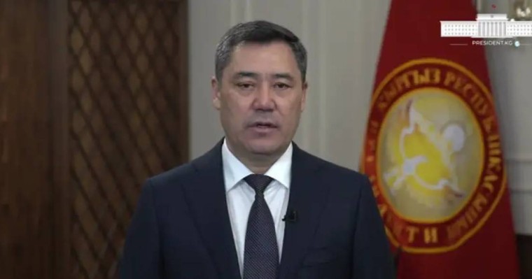 Қырғызстан президенті Бішкектегі оқиға жөнінде үндеу жасады