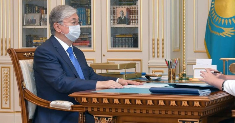 Тоқаев есеп комитетінің басшысын қабылдады