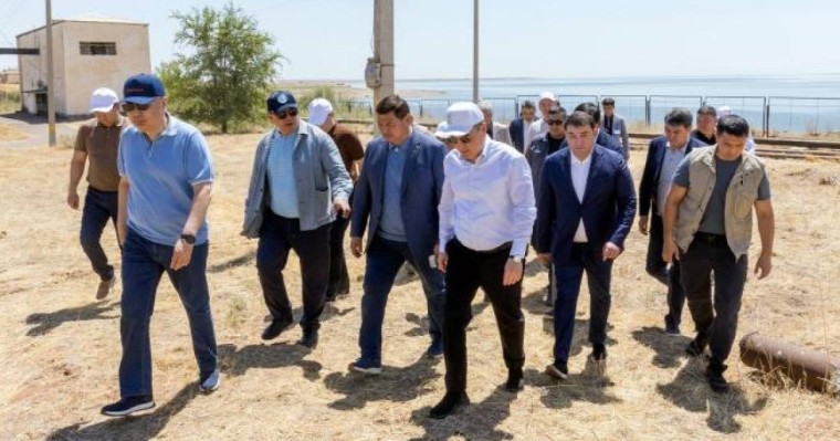Олжас Бектенов Түркістан облысының су шаруашылығы инфрақұрылымының жағдайымен танысып, сумен тұрақты қамтамасыз ету шараларын қабылдауды тапсырды
