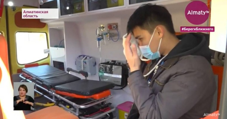 Алматы облысында науқастың күйеуі жедел жәрдем дәрігерінің қолын сындырды