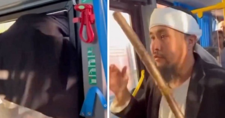 «Автобустың терезесінен қашқан»: Ақтөбе мешітінде интим ұсынған ер адамның жаңа видеосы тарады 