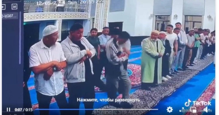 «Әмин» деп дауыстап айтқаны үшін ұрған: мешіт имамы оқиғаның қалай болғанын айтып берді