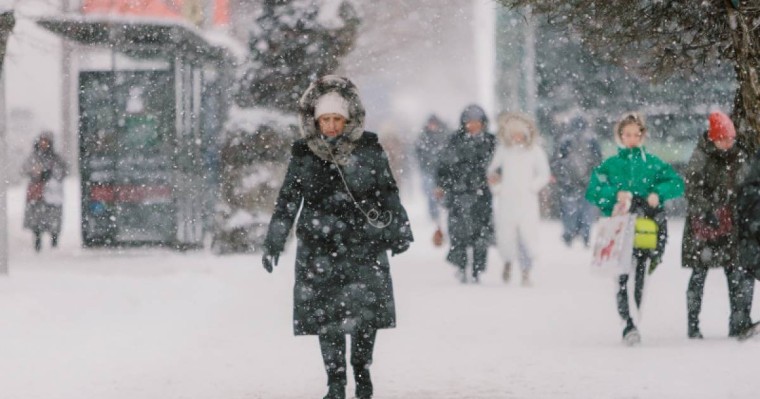 В областях Казахстана ожидается мороз до 33 градусов