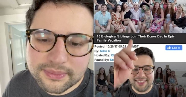 Ер адам бейтаныс әкесінің арқасында 30 туған бауыры барын білді