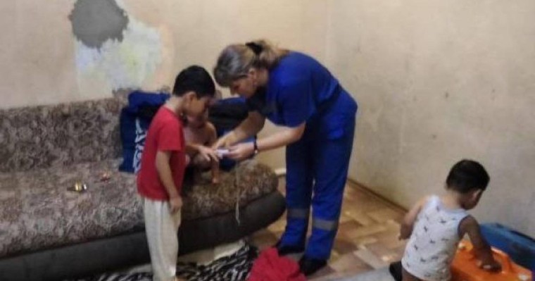 Бес жасар бала өз бауырларын өрттен құтқарып қалды