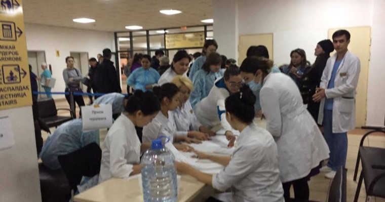 Дәрігерлер ауруханадағы науқастардың жағдайы туралы айтты