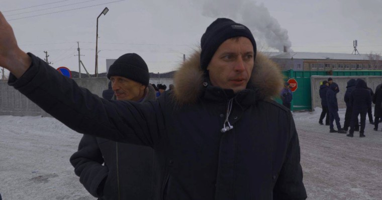 Семейде автобус жүргізушілері наразылыққа шықты