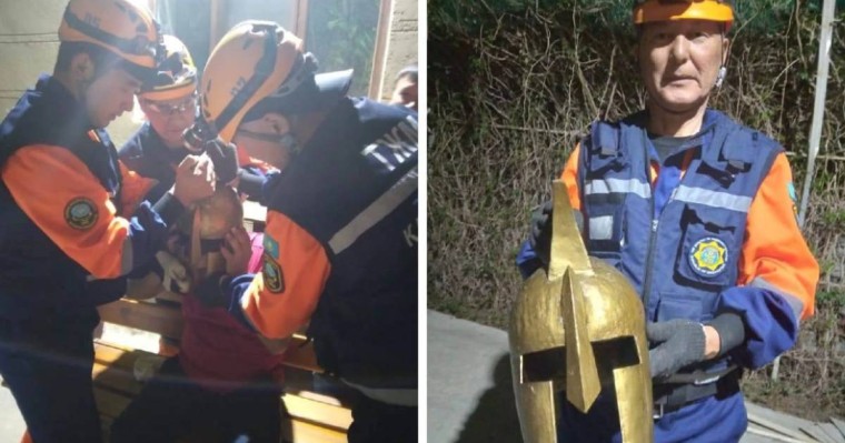 Қызықты суретке түскісі келген азамат құтқарушыларды шақыруға мәжбүр болған