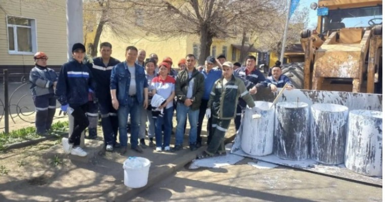 Жезқазғанда жалпықалалық сенбілік өтті