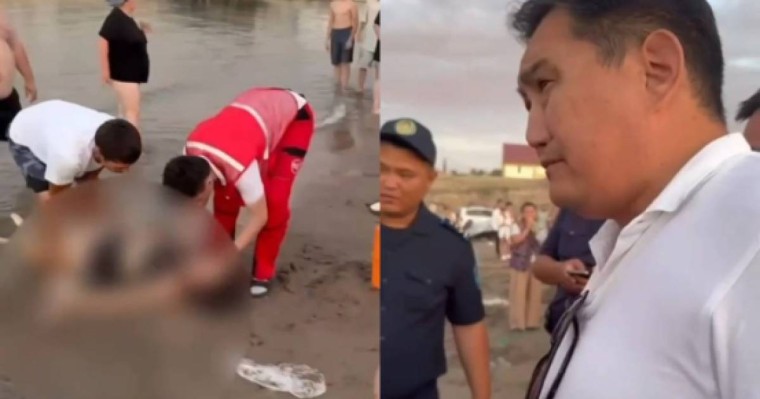 Қонаевта депутаттың көз алдында бір әйел суға батып кетті