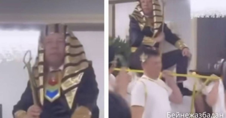 Желіде мерейтойын ерекше образда тойлаған азаматтың видеосы қызу талқыға түсті