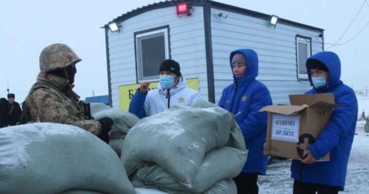 Nur Otan төтенше жағдай режимі кезінде өңірлердегі азаматтарға көмектесуде