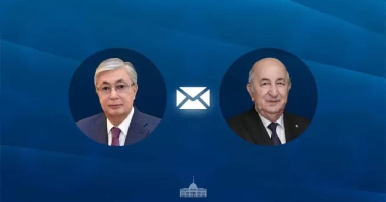 Тоқаев Алжир Республикасын тәуелсіздік күнімен құттықтады