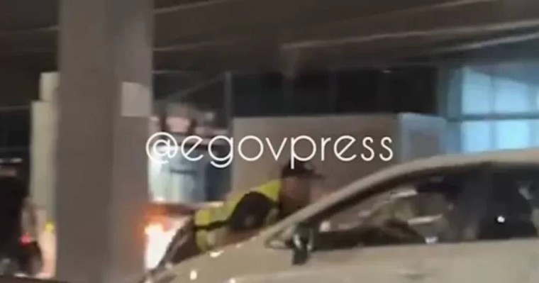 Алматылық бойжеткен полицейді көлігімен бірге сүйреп әкетті