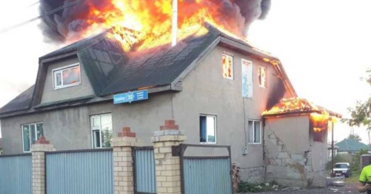 Үй отқа оранды - балаларды құтқарған астаналықтың аты-жөні айтылды