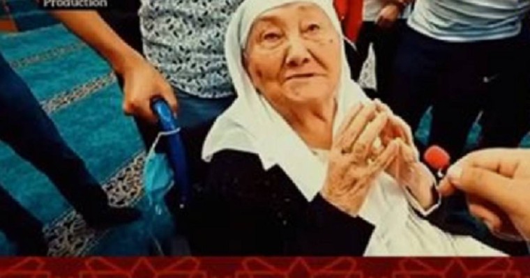 80 жастағы алматылық әжей Мақтаарал тұрғындарына 33 млн теңге үлестірді (видео)