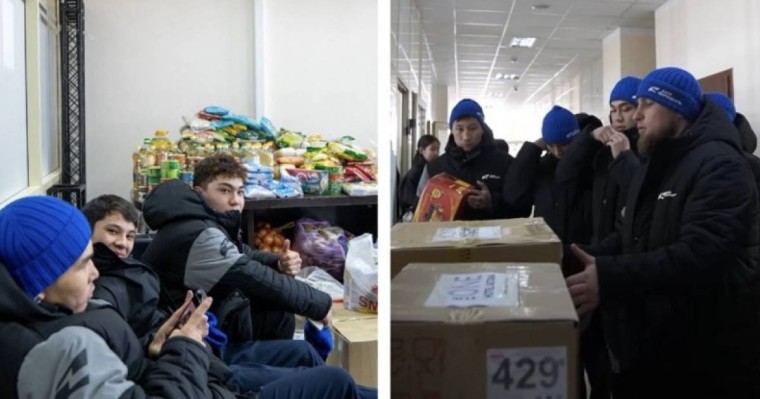 «Дала Қырандары» су тасқынынан зардап шеккендерге көмектесуде (ВИДЕО)