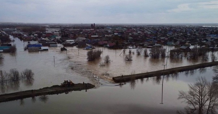 Орск су басу аймағындағы жұмыстар бір минутқа да тоқтамайды