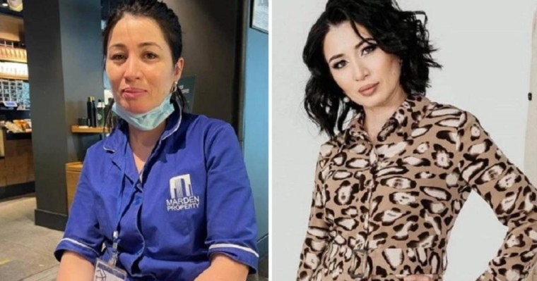 Алматылық еден жуушының сұлулығы желі оқырмандарын таңғалдырды