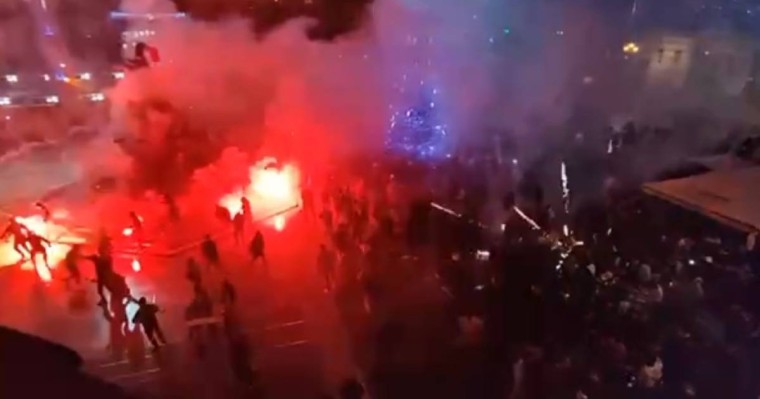 Франция қалаларында марокколықтар шу шығарып, тәртіпсіздік жасады (видео)