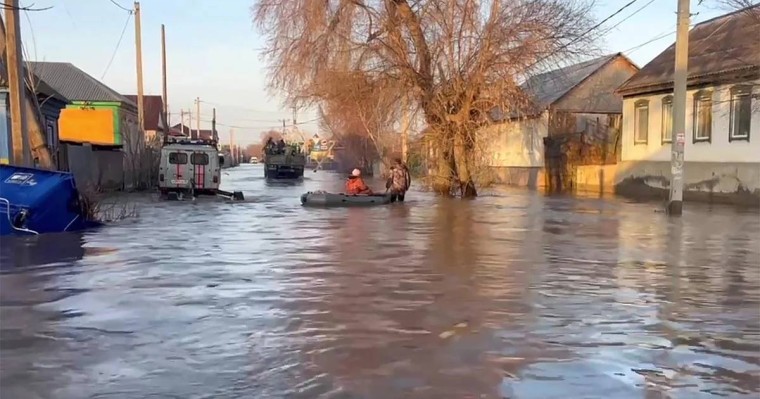 Орскідегі Никель кентінде су тасқыны салдарынан тұрғындарды шұғыл эвакуациялауда