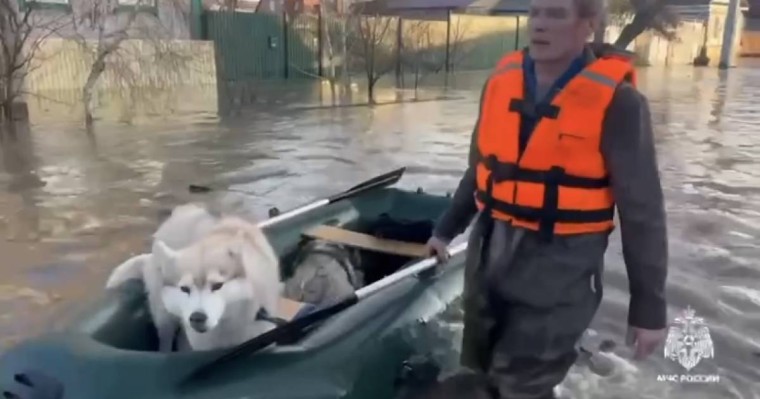 Орск аймағындағы бөгет бұзылып, адамдар зардап шекті