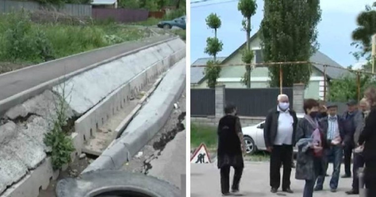 Алматыда тас-талқаны шыққан жолдан зардап шеккен жұрт наразылыққа шықты - Қазақстан жаңалықтары