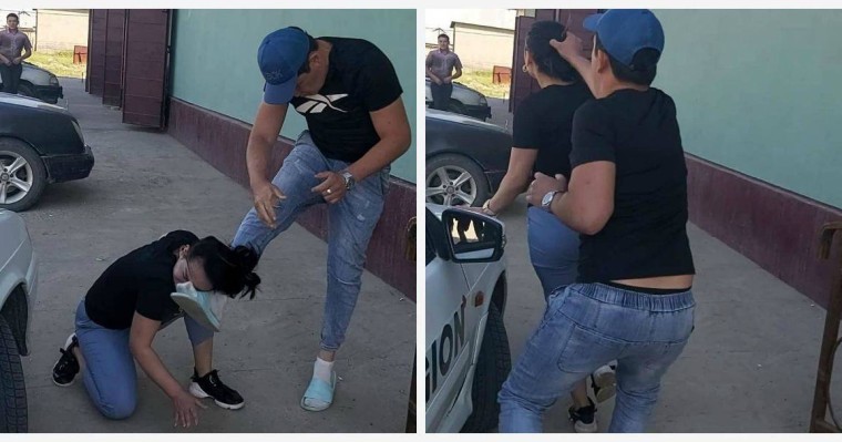 Шымкентте әйелін шашынан сүйреп, сабаған ер азамат түсірілген видео жұрттың ашуын туғызды - Қазақстан жаңалықтары