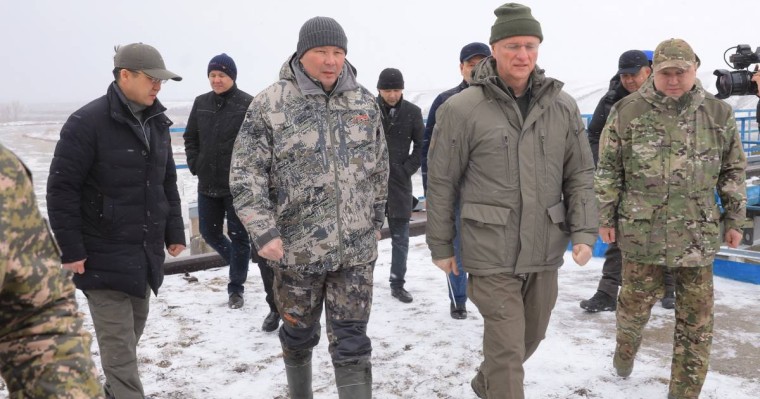 Роман Скляр Ақтөбе облысындағы су тасқыны жағдайымен және жүргізіліп жатқан жұмыстарды үйлестіру барысымен танысты