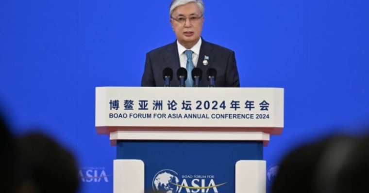 Қасым-Жомарт Тоқаев Қытайдағы форумда сөз сөйледі