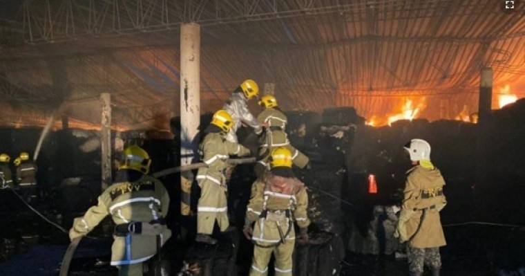 Дәмханада өрт шығып, 5 адам көз жұмды