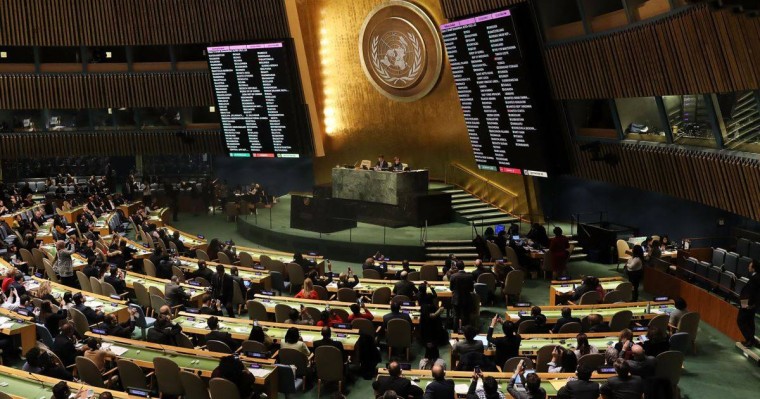 БҰҰ Бас ассамблеясы Қырымда адам құқығын қорғау туралы резолюция қабылдады