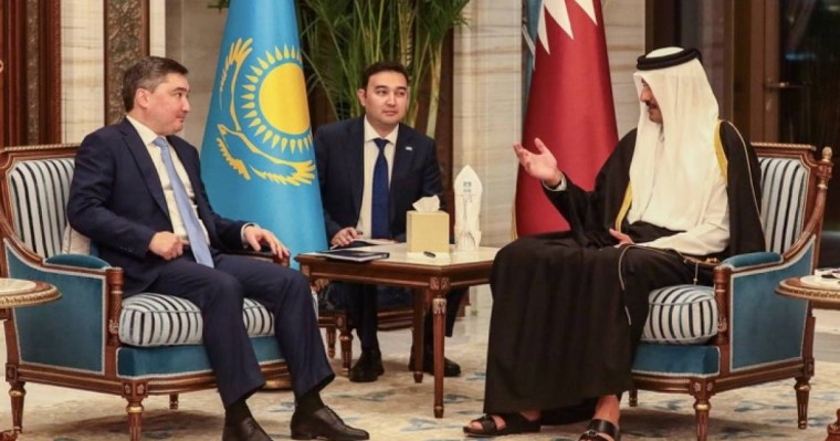 Олжас Бектенов Катар премьер-министрімен 17,6 млрд инвестициялық жобалар бойынша мемлекет басшыларының уағдаластықтарының орындалу барысын талқылады