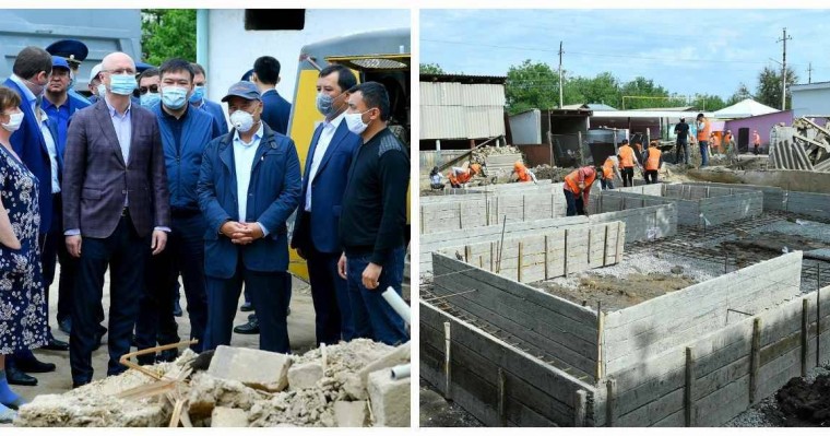 Мақтааралдағы су басқан ауылдарда 300-ден астам үйдің құрылысы басталды - Қазақстан жаңалықтары