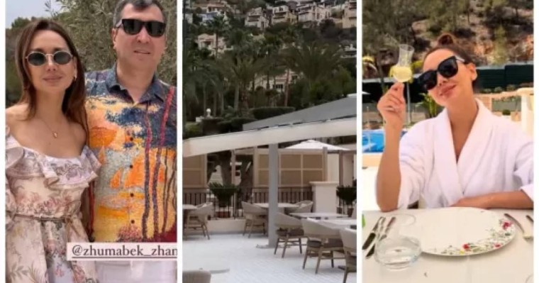"40 жастан кейін демалысты аңсайсың": Динара Сәтжан жолдасымен бірге Испанияға аттанды