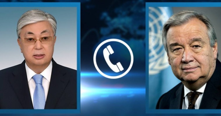 БҰҰ бас хатшысы Тоқаевқа қоңырау шалды - Қазақстан жаңалықтары