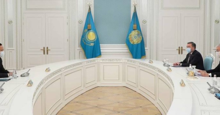 Тоқаев Қырғыз СІМ Руслан Қазақбаевты қабылдады