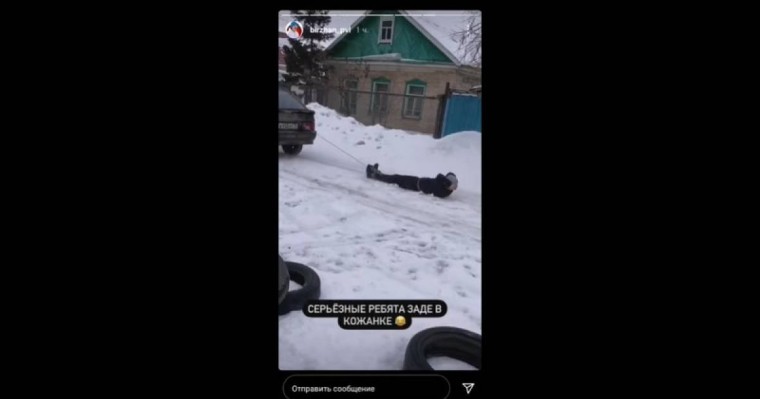 Машинасына адам байлап сүйреген Павлодар тұрғыны жауапқа тартылды