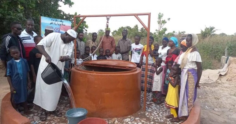 Айнұр Тұрсынбаева мен «Дәулеттен» Гамбияда құдық орнатты