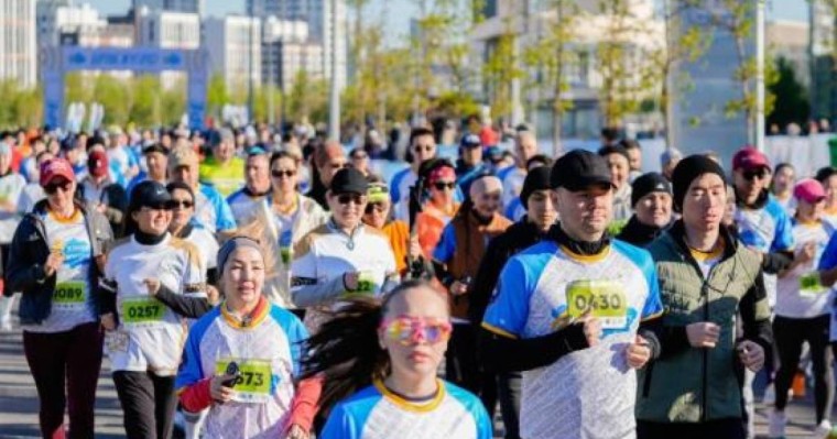 Елордада өткен «Бірлік жүгірісі–2025» марафонына 3000-нан астам адам қатысты