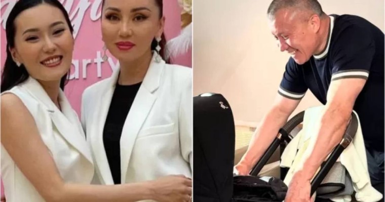 Айсәуле Бақытбек әкесімен кездескен сәтінен сурет жариялады