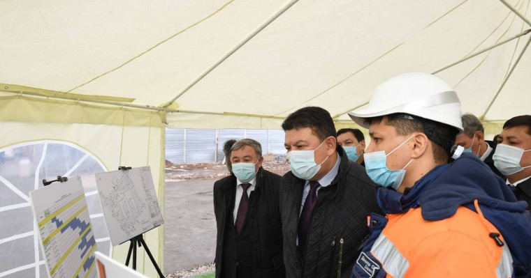 Қанат Бозымбаев жұмыс сапарымен Жамбыл ауданына барды