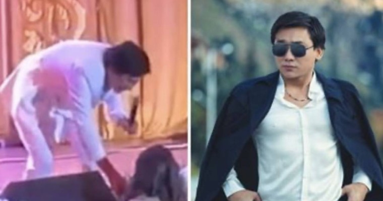 "Қайрат, сөзіңнің түрі осы ма, мәдениет қайда, әлде ішіп алғансың ба?": Сахнаға шыққан әншіні ел сынап тастады