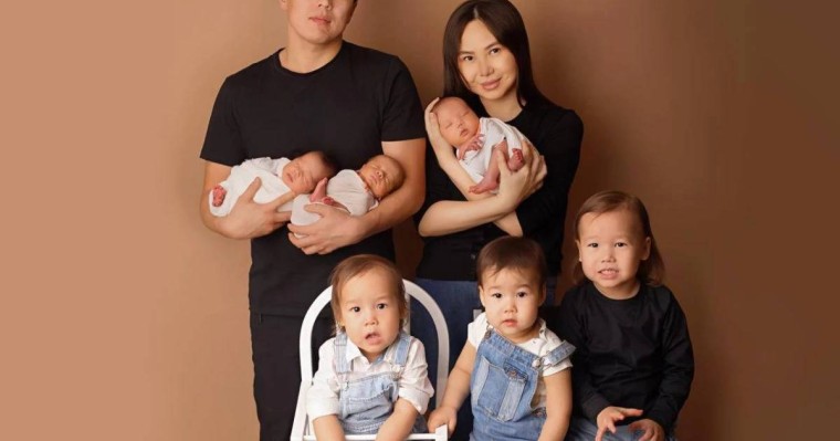 "25 жасында алты балалы болған": Қазақстандық әйел алдымен егізді, артынан үшемді қалай дүниеге әкелгенін айтып берді
