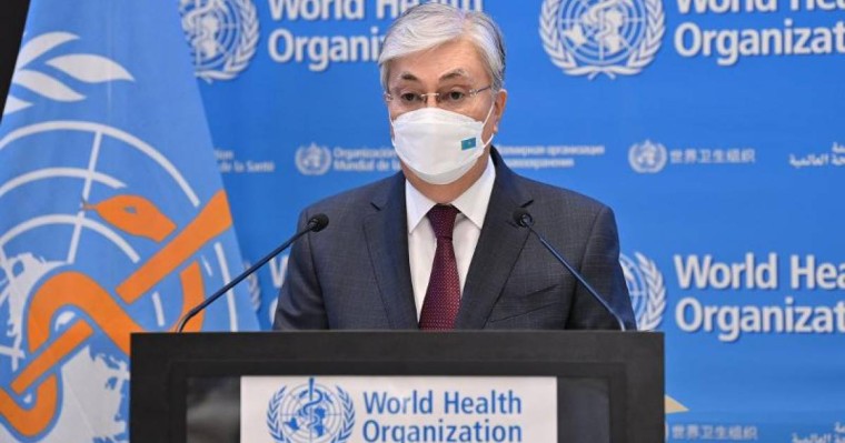 Президент Дүниежүзілік денсаулық сақтау ассамблеясының арнаулы сессиясына қатысты