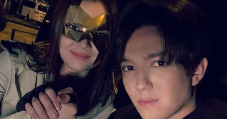 Димаш Құдайберген тұңғыш рет қызбен түскен суретін жариялады