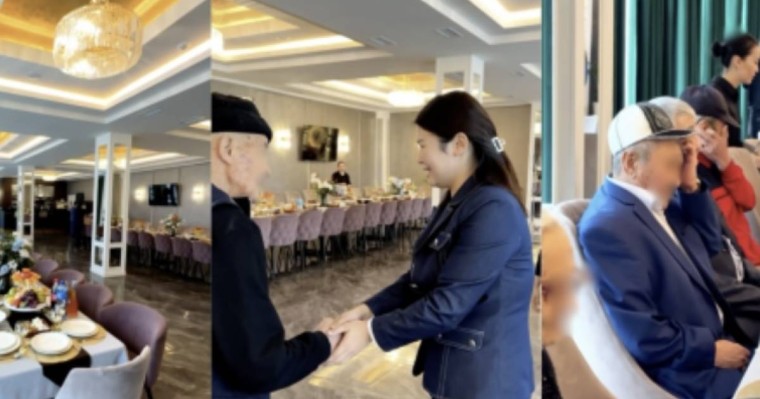 "Қатты қобалжыған кездесу". Ырысбала Икрамбай қарттар үйіндегі қарияларды мейрамханаға шақырып, сый жасады