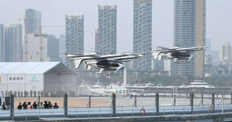 Қытайда ұшқышсыз басқарылатын аэротакси алғаш рет қалааралық рейс жасады